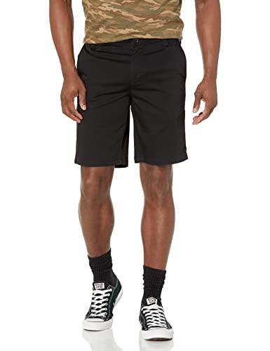 Armani Exchange Men's Solid Stretch Twill Casual Shorts, Black, 50 von Armani Exchange
