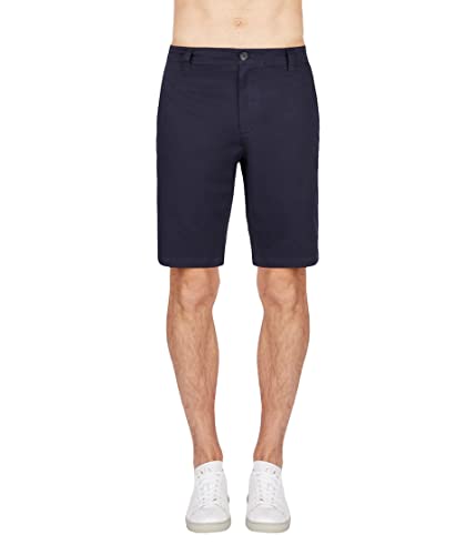 Armani Exchange Men's Solid Stretch Twill Short Deep Navy,38 von Armani Exchange