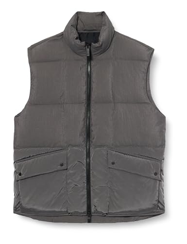 Armani Exchange Men's The Grid, Back Embroidered Logo, Gilet Style Down Waistcoat, Eiffel Tower, XL von Armani Exchange