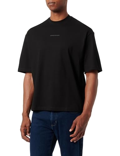 Armani Exchange Men's The Grid, Sustainable, Printed Logo Lettering T-Shirt Black,XS Armani Exchange Men's The Grid, Sustainable, Printed Logo Lettering T-Shirt Black,XS von Armani Exchange