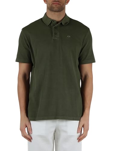 Armani Exchange Men's Urban Heights, Embroidered Logo,Regular Fit,Black,L von Armani Exchange