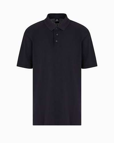 Armani Exchange Men's Urban Heights, Embroidered Logo Polo Shirt, Deep Navy, XXL von Armani Exchange