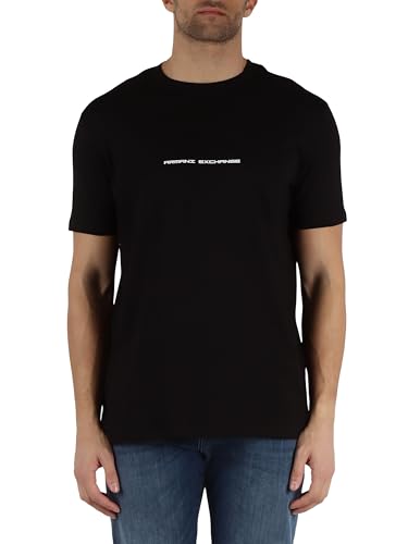 Armani Exchange Men's Utility Edge, Sustainable, Embossed and hd Logo,Regular Fit,Black,XL von Armani Exchange