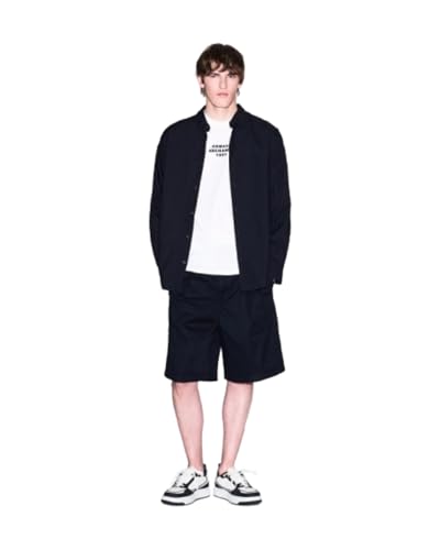 Armani Exchange Men's Utility Edge, embrodidered Logo,Regular Fit,White,S von Armani Exchange