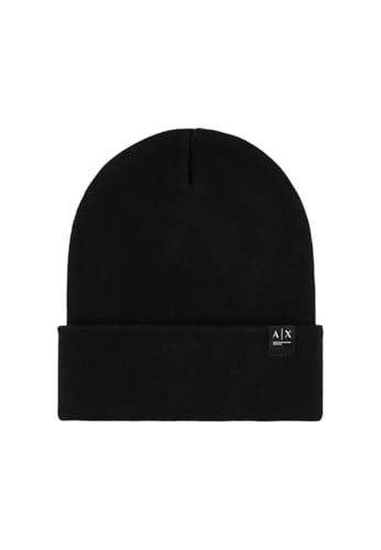 Armani Exchange Mütze XM000112AF10757, Schwarz , One size von Armani Exchange