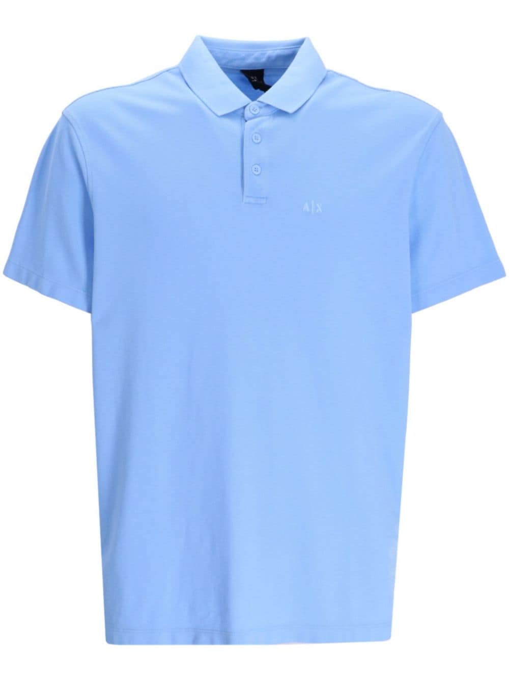 Armani Exchange Poloshirt mit Logo-Print - Blau von Armani Exchange