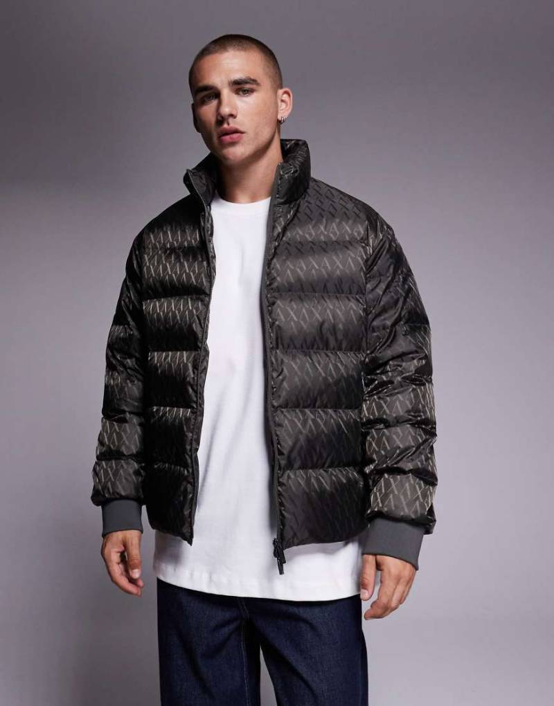 Armani Exchange - Puffer-Jacke in Grün von Armani Exchange
