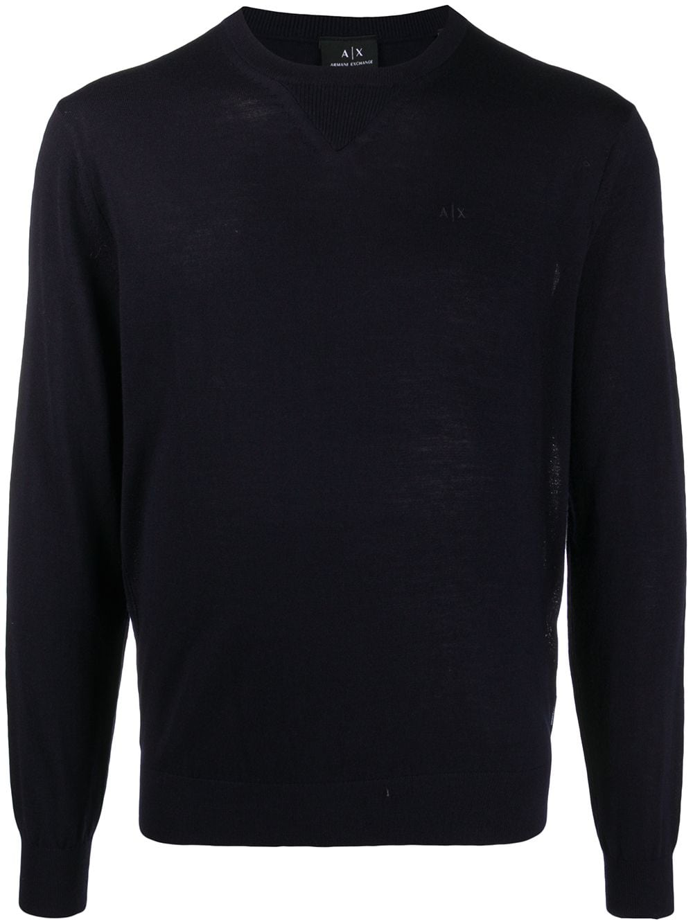 Armani Exchange Pullover mit Logo-Stickerei - Blau von Armani Exchange