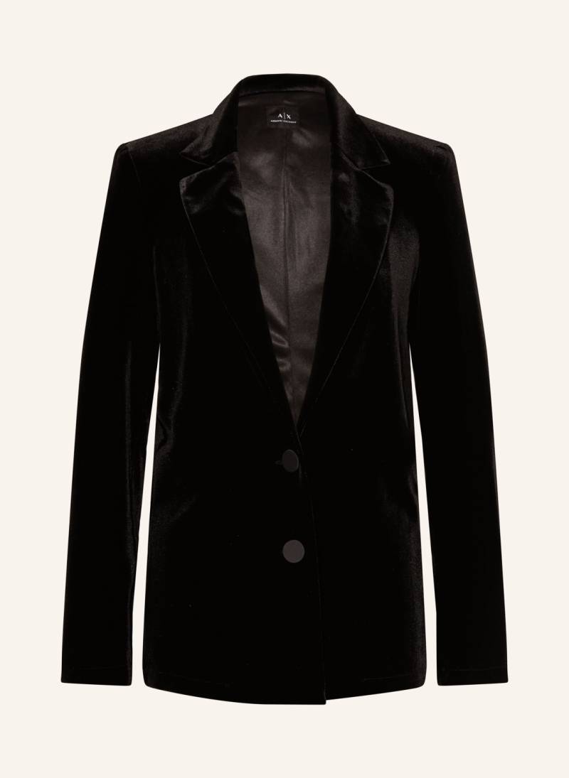 Armani Exchange Samtblazer schwarz von Armani Exchange