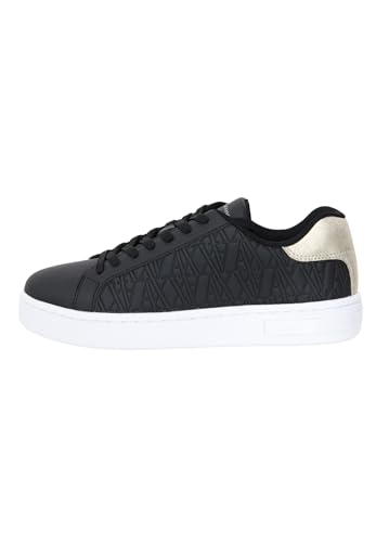 Armani Exchange Female London Sneaker Black 39 von Armani Exchange