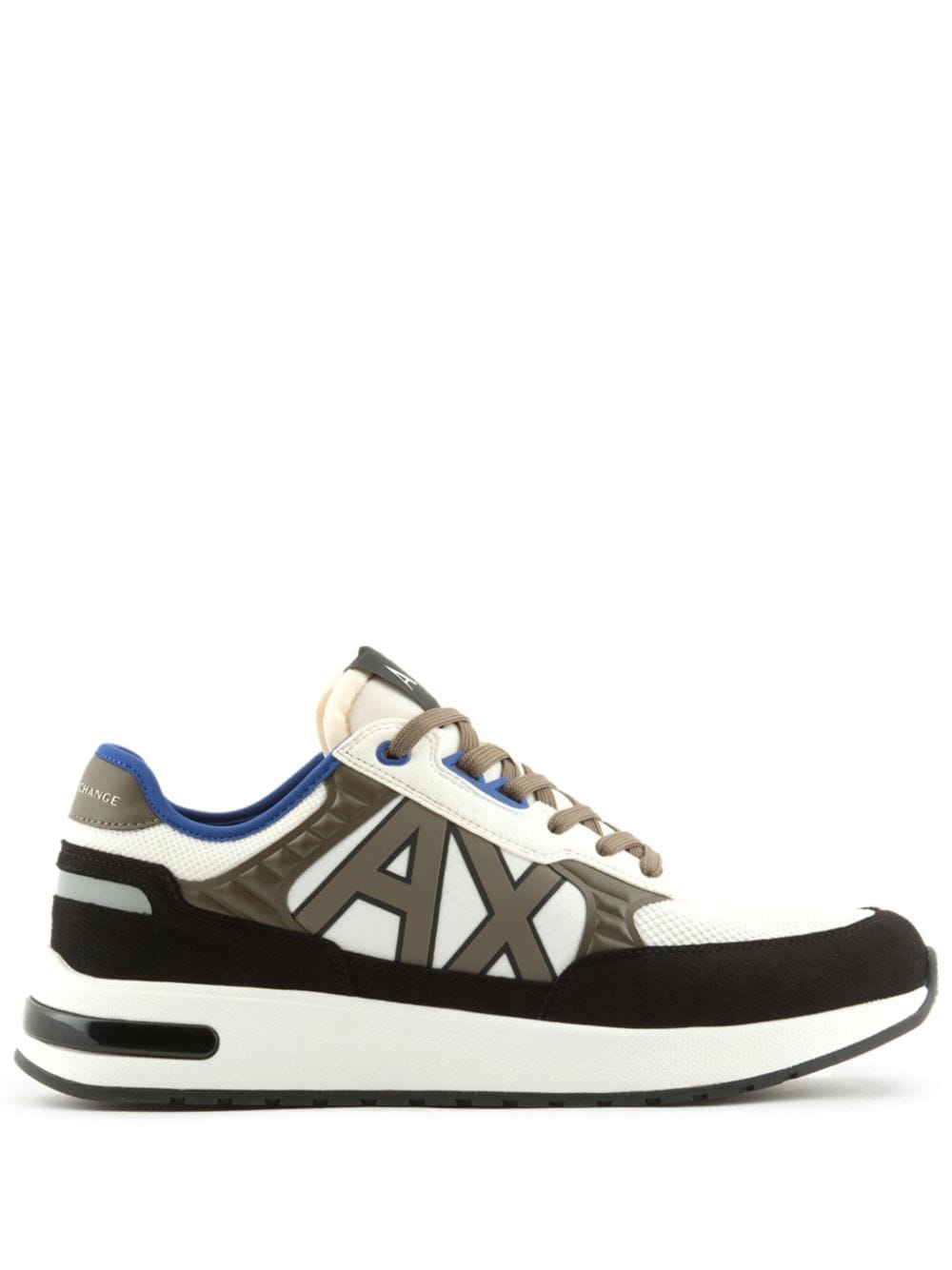 Armani Exchange Sneakers mit Logo-Patch - Schwarz von Armani Exchange