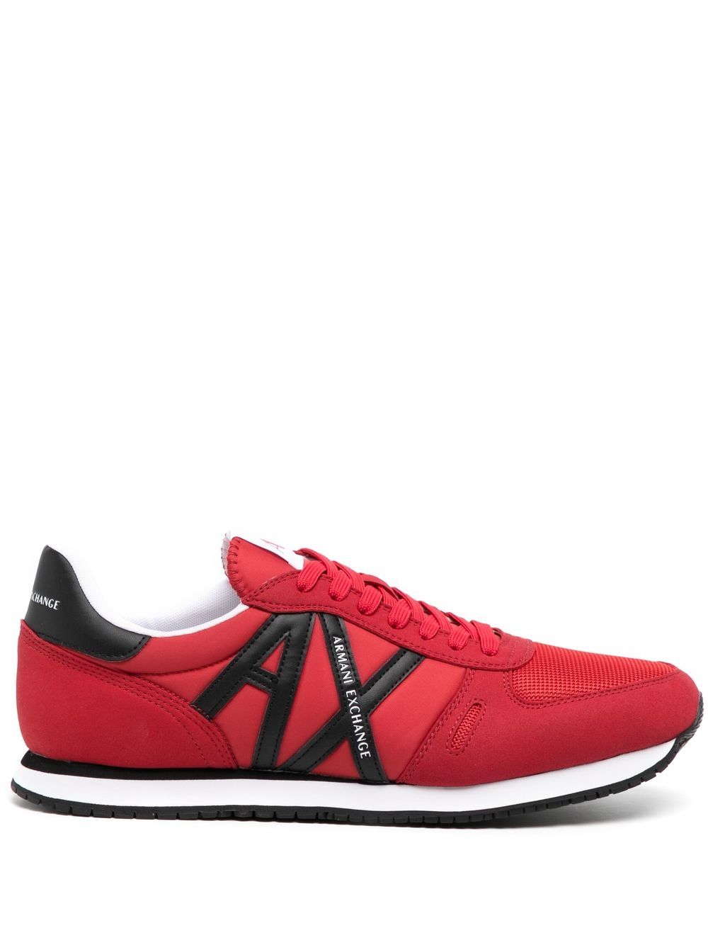 Armani Exchange Sneakers mit Logo - Rot von Armani Exchange