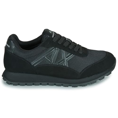 Armani Exchange Sportschuhe für Damen, atmungsaktives Mesh, Schwarz, Gummisohle, Laufstil, Schwarz , 40 EU Armani Exchange Sportschuhe für Damen, atmungsaktives Mesh, Schwarz, Gummisohle, Laufstil, Schwarz , 40 EU von Armani Exchange