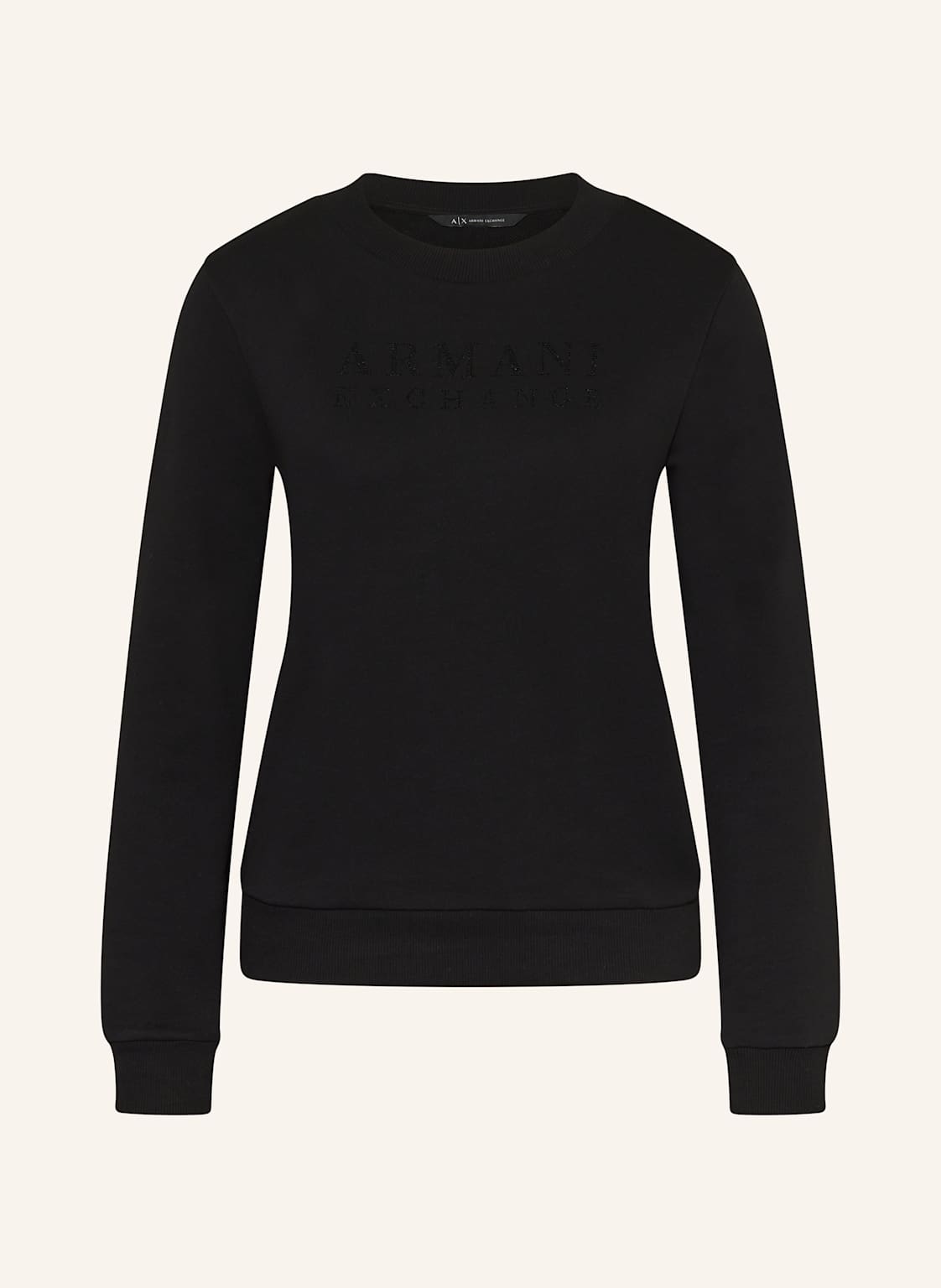 Armani Exchange Sweatshirt Mit Schmucksteinen schwarz Armani Exchange Sweatshirt Mit Schmucksteinen schwarz von Armani Exchange