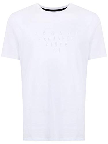 Armani Exchange T-Shirt Uomo 6ZZTDN ZJV4Z Bianco XL von Emporio Armani