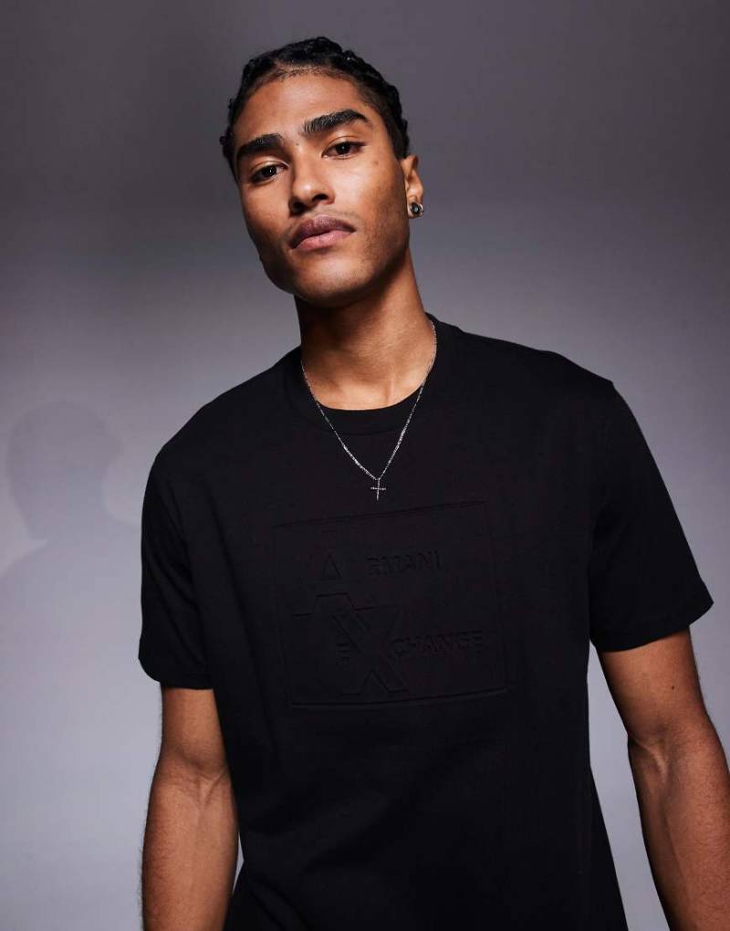Armani Exchange - T-Shirt in Schwarz von Armani Exchange