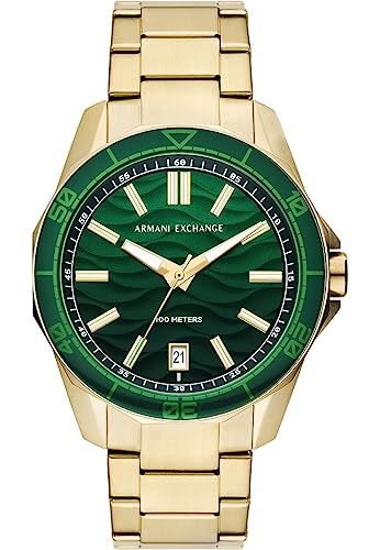 Armani Exchange Herrenuhr quarz/3-Zeiger datum Uhrwerk 44mm Gehäusegröße mit einem Edelstahlarmband AX1951 Armani Exchange Herrenuhr quarz/3-Zeiger datum Uhrwerk 44mm Gehäusegröße mit einem Edelstahlarmband AX1951 von Armani Exchange