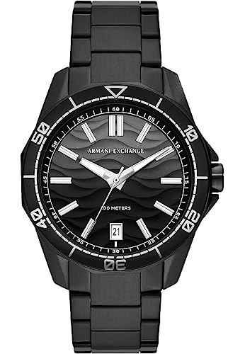 Armani Exchange Herrenuhr quarz/3-Zeiger datum Uhrwerk 44mm Gehäusegröße mit einem Edelstahlarmband AX1952 Armani Exchange Herrenuhr quarz/3-Zeiger datum Uhrwerk 44mm Gehäusegröße mit einem Edelstahlarmband AX1952 von Armani Exchange