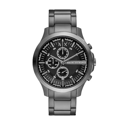 Armani Exchange Watch for Men, Chronograph Movement and 46mm Case Size with Stainless Steel, Leather or Silicone Strap Armani Exchange Watch for Men, Chronograph Movement and 46mm Case Size with Stainless Steel, Leather or Silicone Strap von Armani Exchange