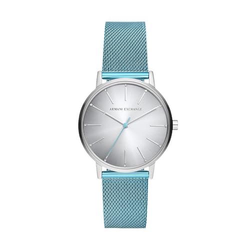 Armani Exchange Watch for Women, Quartz Movement and 36mm Case Size with Stainless Steel, Leather or Silicone Strap Armani Exchange Watch for Women, Quartz Movement and 36mm Case Size with Stainless Steel, Leather or Silicone Strap von Armani Exchange