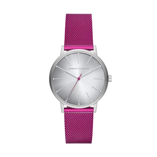 Armani Exchange Watch for Women, Quartz Movement and 36mm Case Size with Stainless Steel, Leather or Silicone Strap Armani Exchange Watch for Women, Quartz Movement and 36mm Case Size with Stainless Steel, Leather or Silicone Strap von Armani Exchange