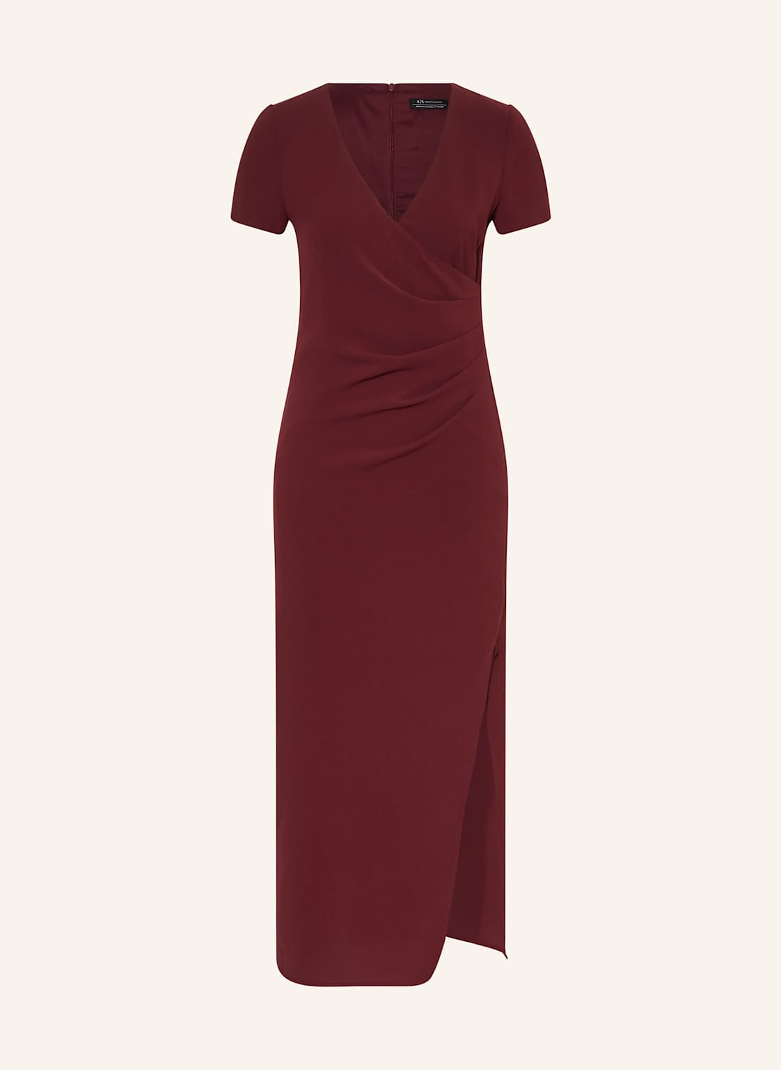 Armani Exchange Wickelkleid rot von Armani Exchange