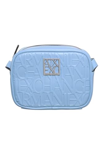 Armani Exchange Women's Essential, Liz, Zip Around Camera case, Blue River von Armani Exchange