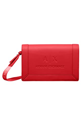 Armani Exchange Women's Layla, Logo Strap Crossbody, Passion-Passion von Armani Exchange