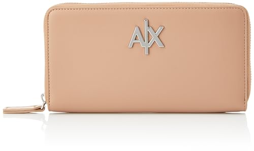 Armani Exchange Women's Melrose Conentinal Zip Around Bi-Fold Wallet, Dark Sunrise von Armani Exchange