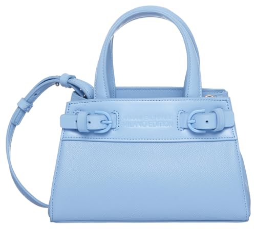 Armani Exchange Women's Milano Edition Small Tote S, Blue River von Emporio Armani