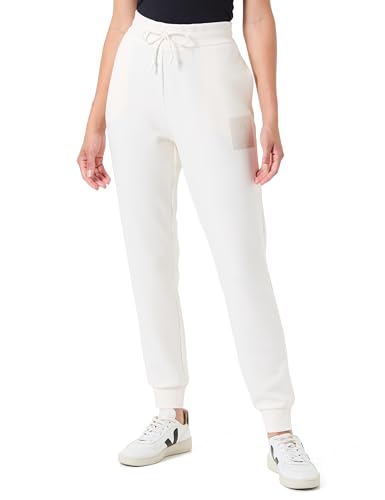 Armani Exchange Women's Soft Touch, Leg Cuffs, downstrings Sweatpants,White von Armani Exchange