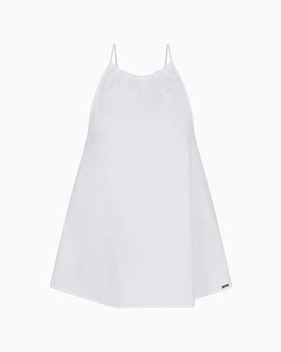 Armani Exchange Women's Unstructured Poplin Tank Top, Optic White, X-Large von Armani Exchange