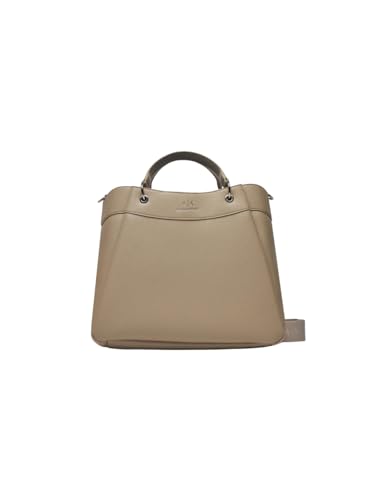 Armani Exchange Women's Wave Large Tote with Webb Strap Shopping L, Off Road Armani Exchange Women's Wave Large Tote with Webb Strap Shopping L, Off Road von Armani Exchange