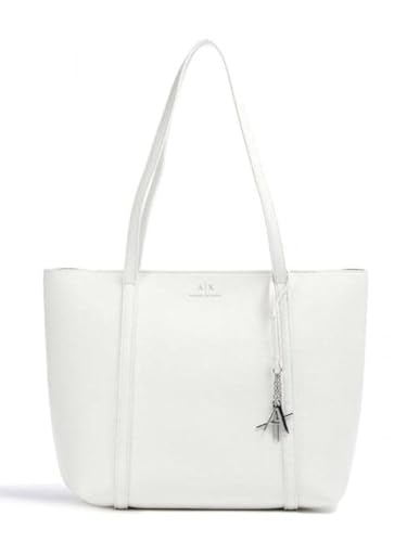 Armani Exchange Women's Woman's Shopping Bag, White von Armani Exchange