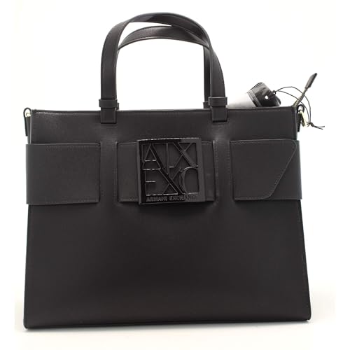 Armani Exchange Womens Susy Big Tote, Black, TU von Armani Exchange