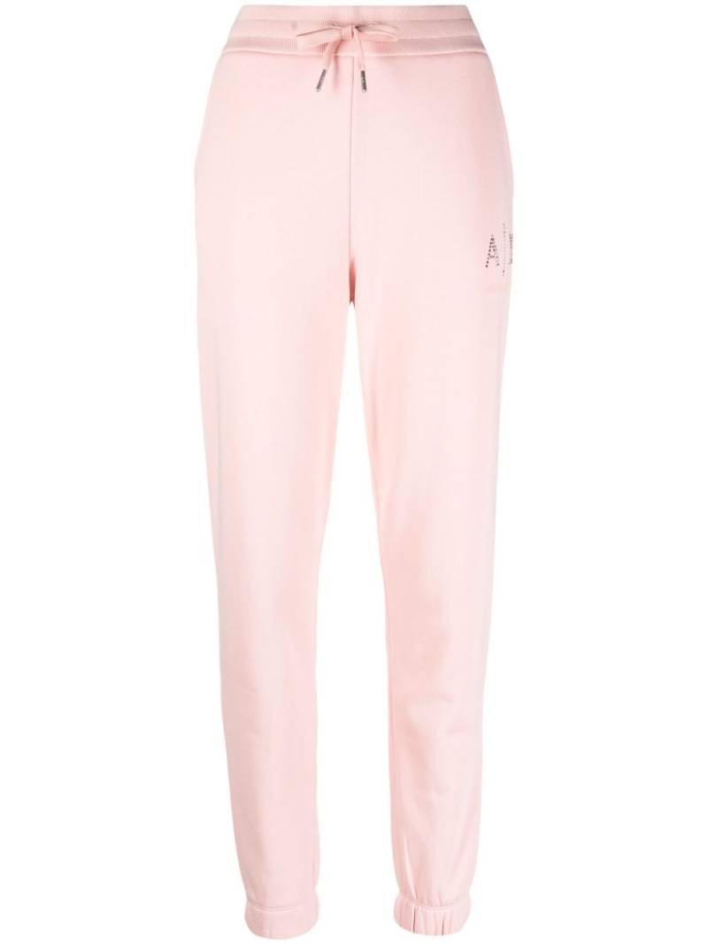 Armani Exchange Jogginghose mit Logo-Print - Rosa von Armani Exchange