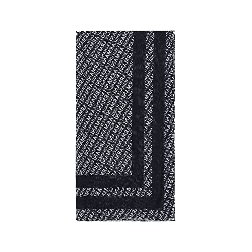 Armani Exchange Women's Scarf Essential, printed modal Black/white One size von Armani Exchange