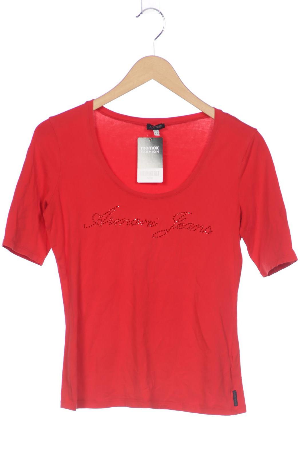 Armani Jeans Damen T-Shirt, rot von Armani Jeans