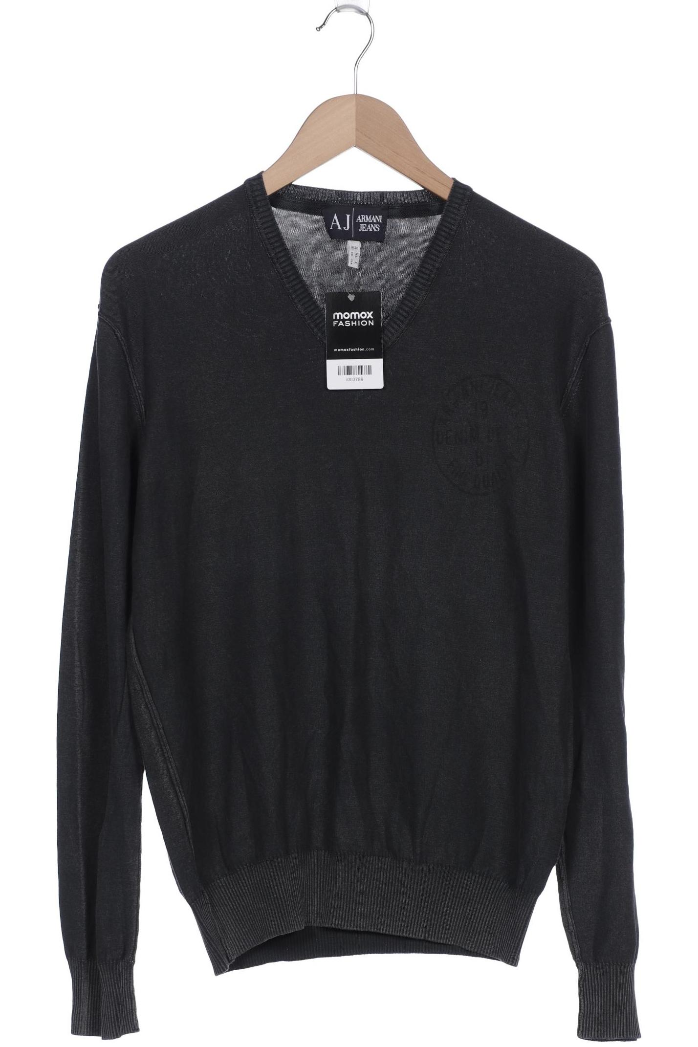 Armani Jeans Herren Pullover, grau von Armani Jeans