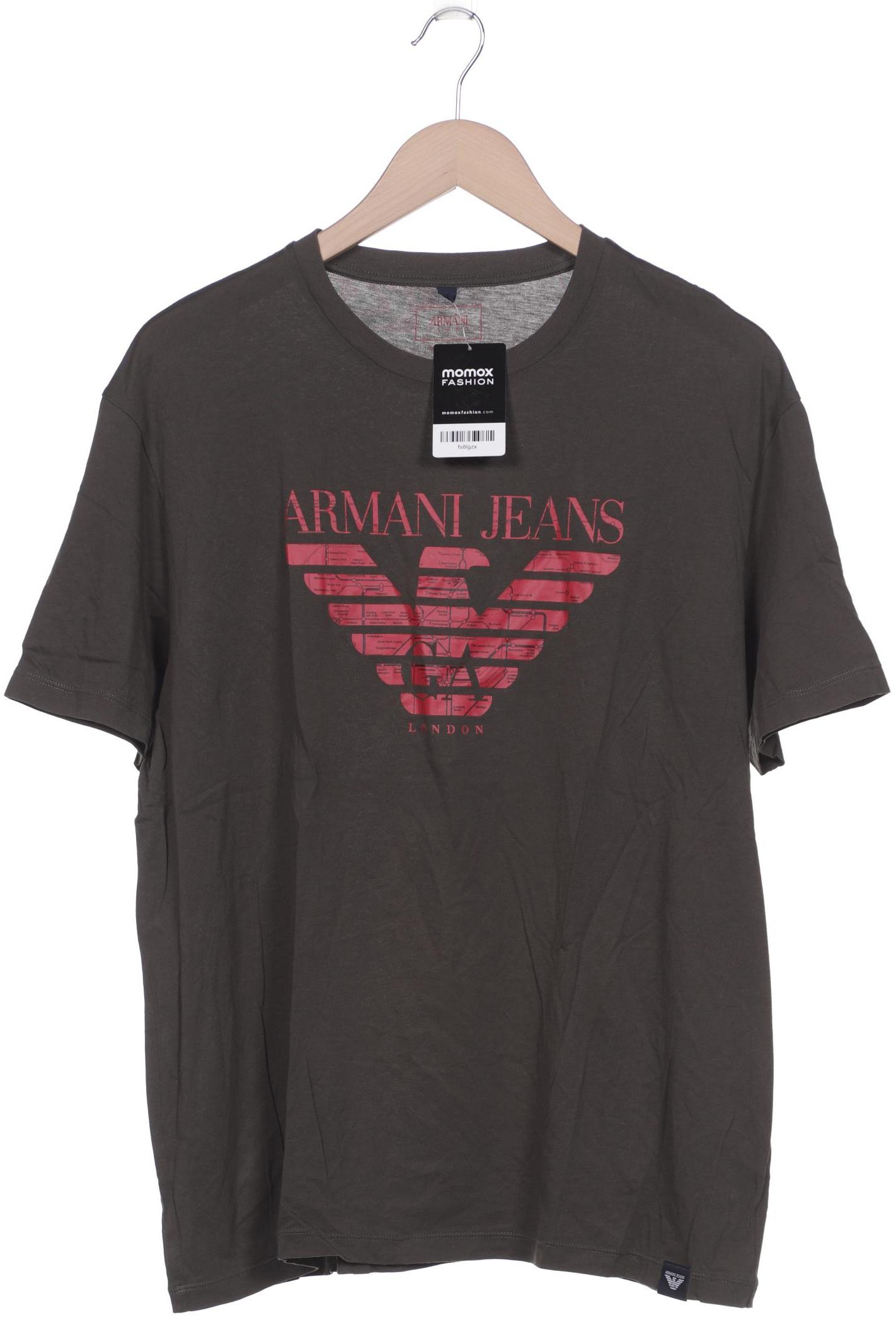 Armani Jeans Herren T-Shirt, grün von Armani Jeans