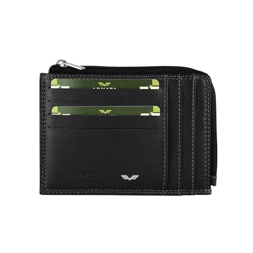 Armata di Mare Herren Geldbörse, Kartenetui aus Echtem Leder mit Münzfach und Geschenkbox von Armata di Mare