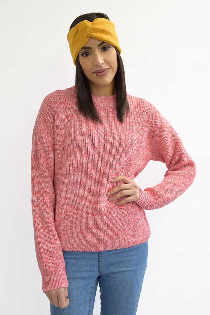 Armedangels Aanais veganer Strickpullover Blush L von Armedangels