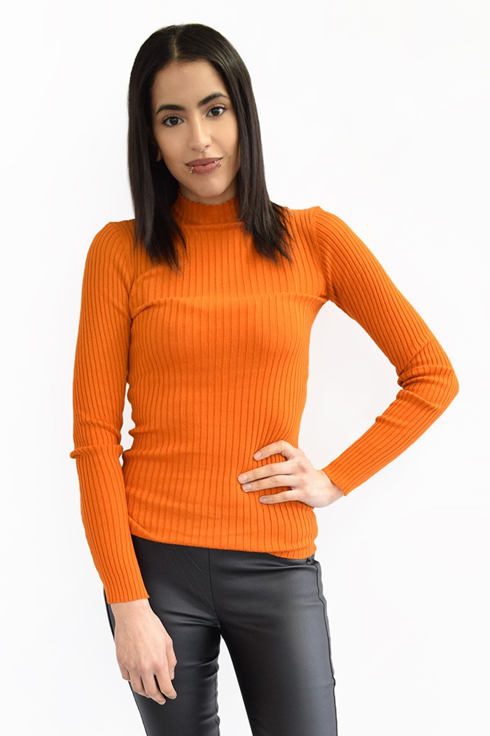 Armedangels Alaani veganer Strickpullover Pumpkin S von Armedangels