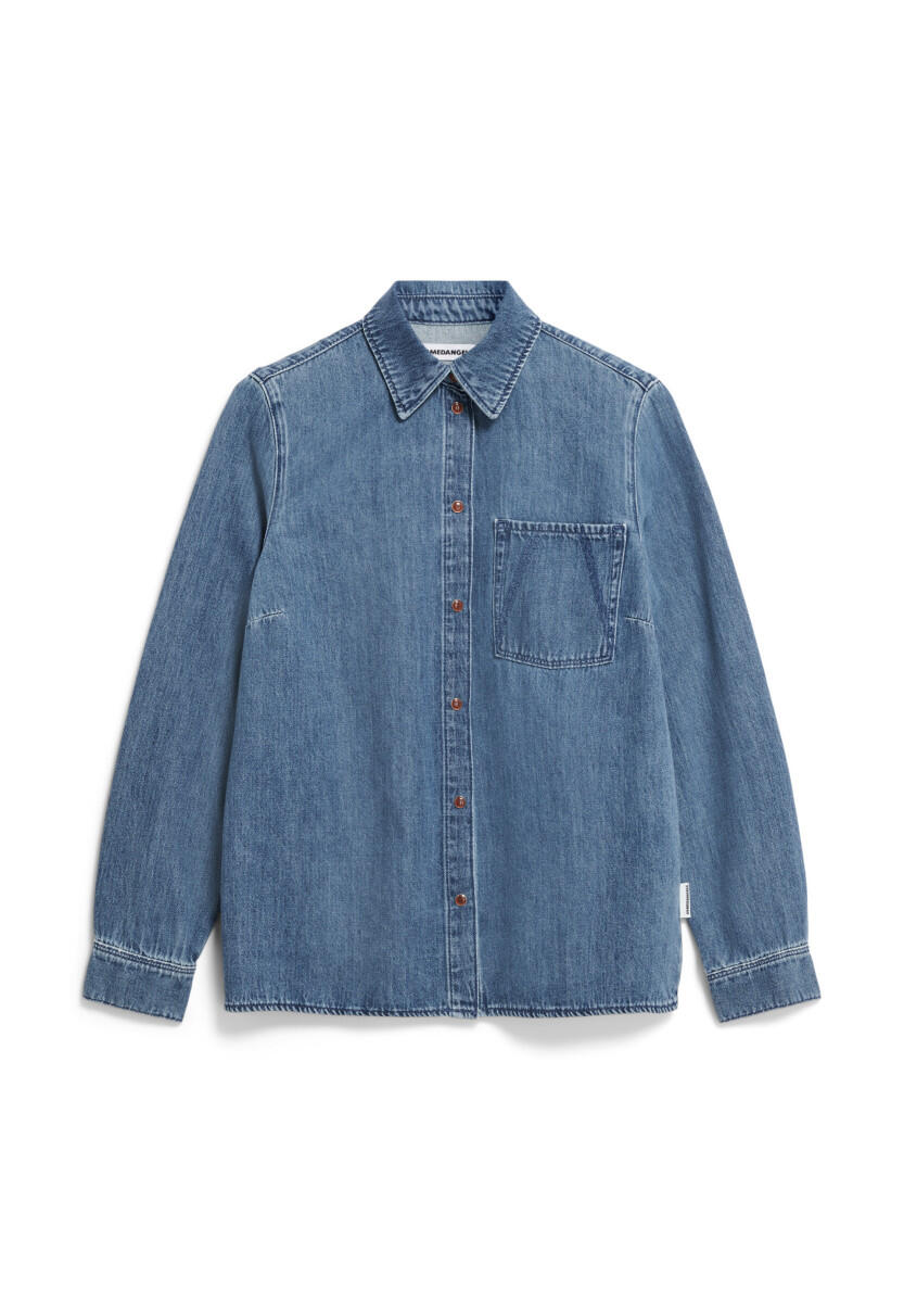 Armedangels - Bluse - Aurelaa blau - Gr. - S von Armedangels