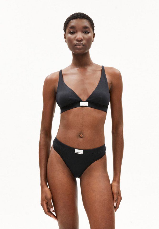 Armedangels Bügelloser BH OSILAARI RIB (Fitted) Ripp-Triangle Bralette aus Bio-Baumwoll Mix von Armedangels