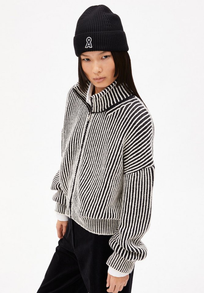 Armedangels Cardigan MEDEAA VANISE (Loose Fit) Strickjacke Loose Fit aus Bio-Woll Mix von Armedangels
