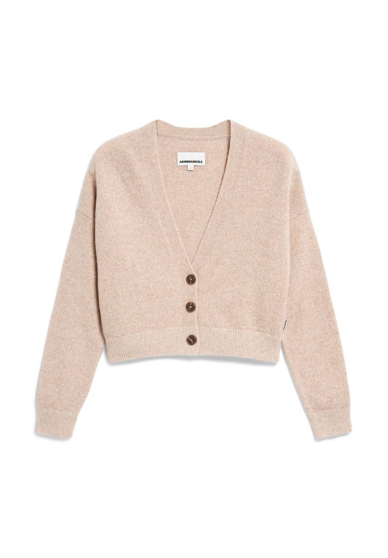 Armedangels - DAMIRAA REGLANA cinnamon dust melange-oatmilk - Gr. - L von Armedangels