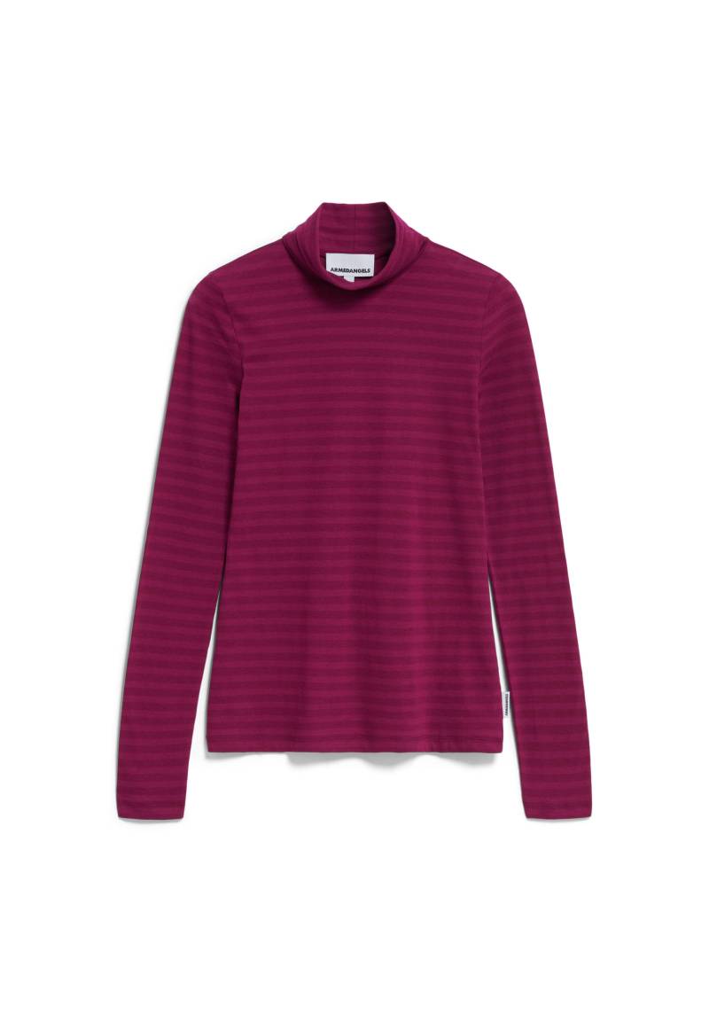 Armedangels - GRAZILIAA STRIPES cherry juice-cranberry juice - Gr. - S von Armedangels