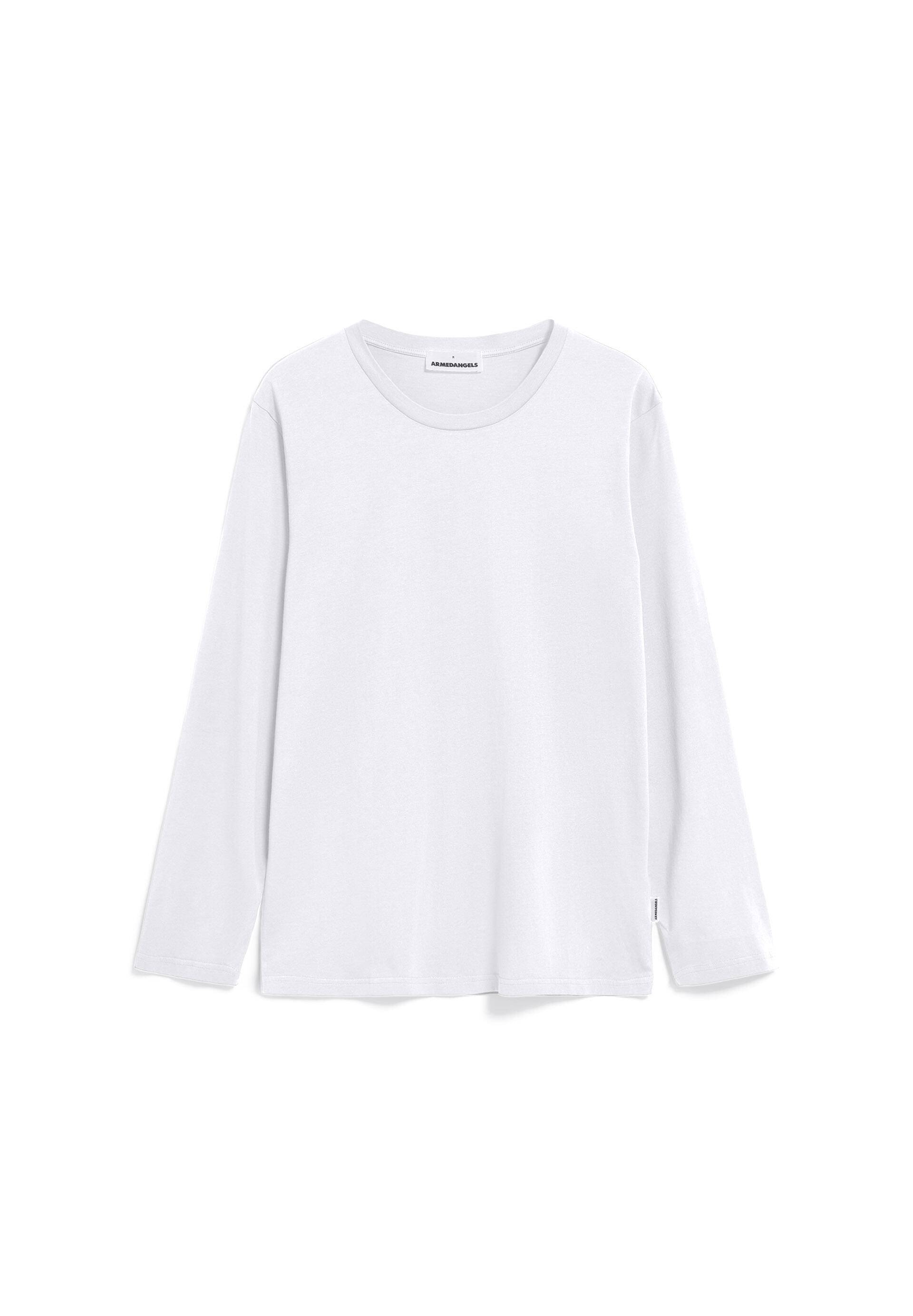 Armedangels - JAAMES LONGSLEEVE white - Gr. - XL von Armedangels