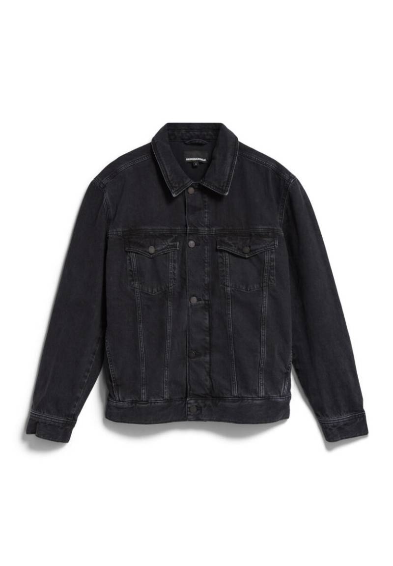 Armedangels - Jeansjacke - Traaka schwarz - Gr. - S von Armedangels